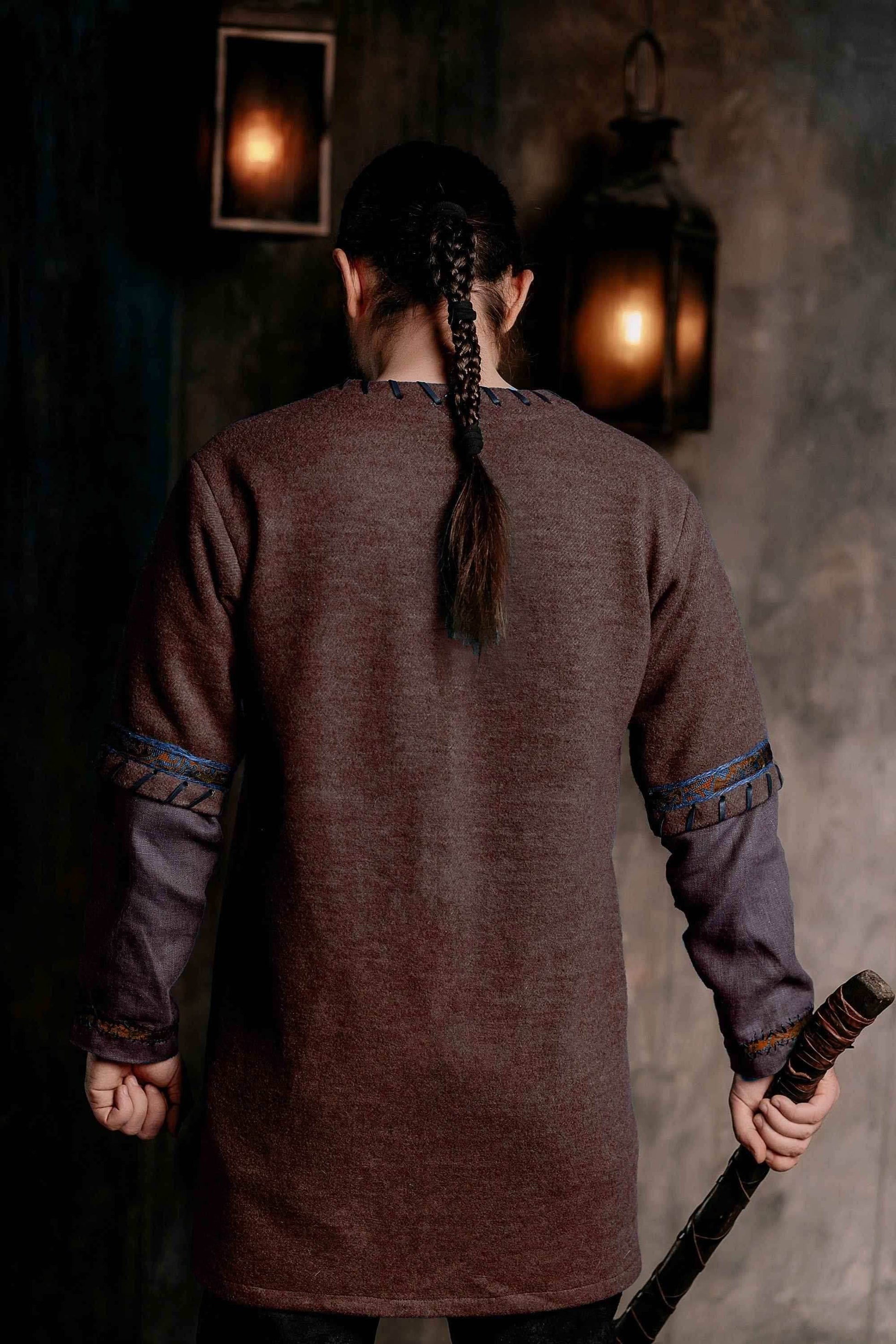 Wool celtic shirt - S