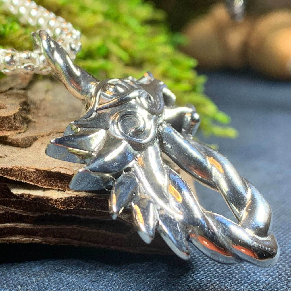 Celtic Dragon Necklace - 