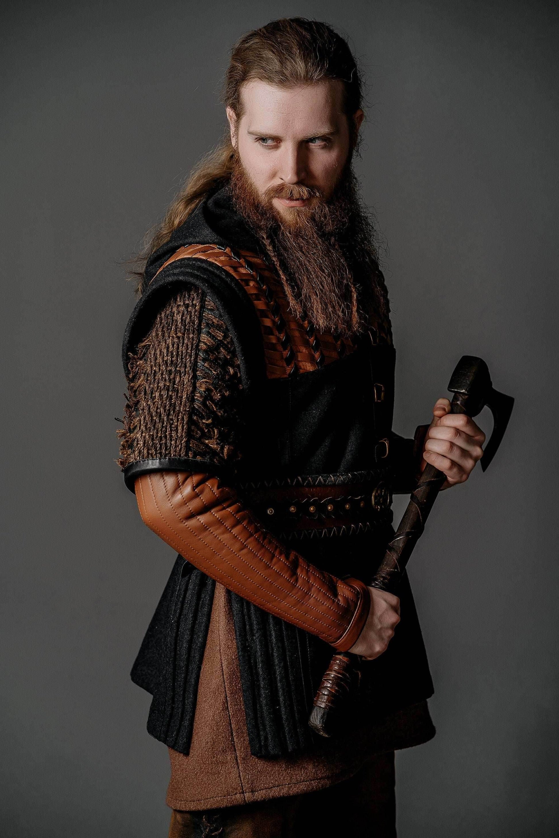 Ubbe viking body armor (Vikings) - S