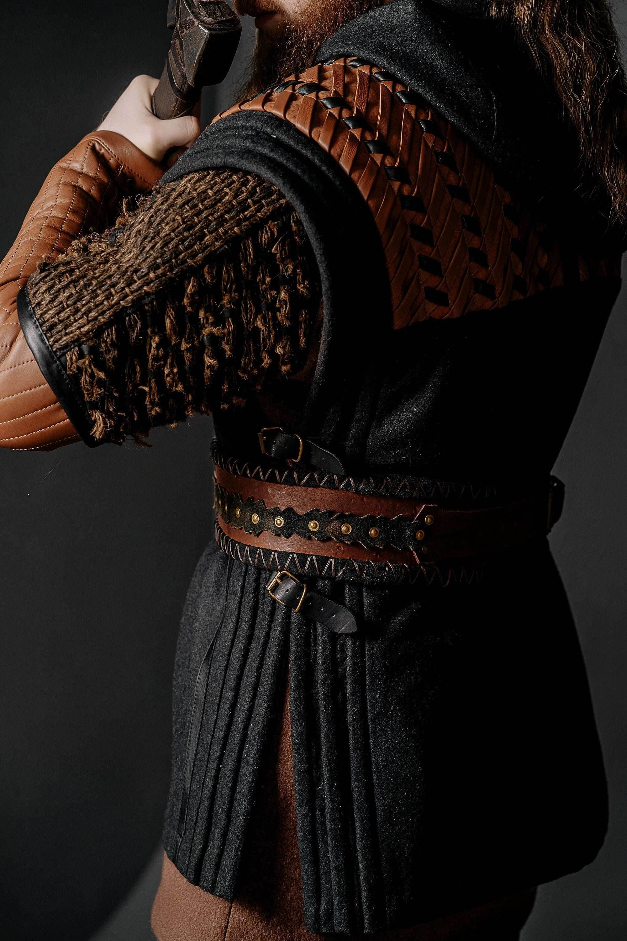 Ubbe viking body armor (Vikings) - S