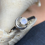 Ophelia Crescent Moon Ring
