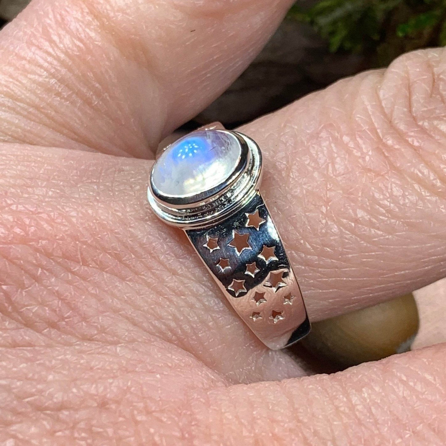 Sebille Silver Stars Ring - 5