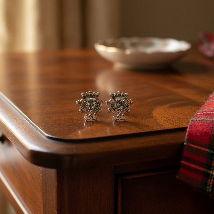 Luckenbooth Post Earrings