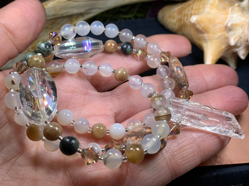 Celtic Mystic Crystal Necklace