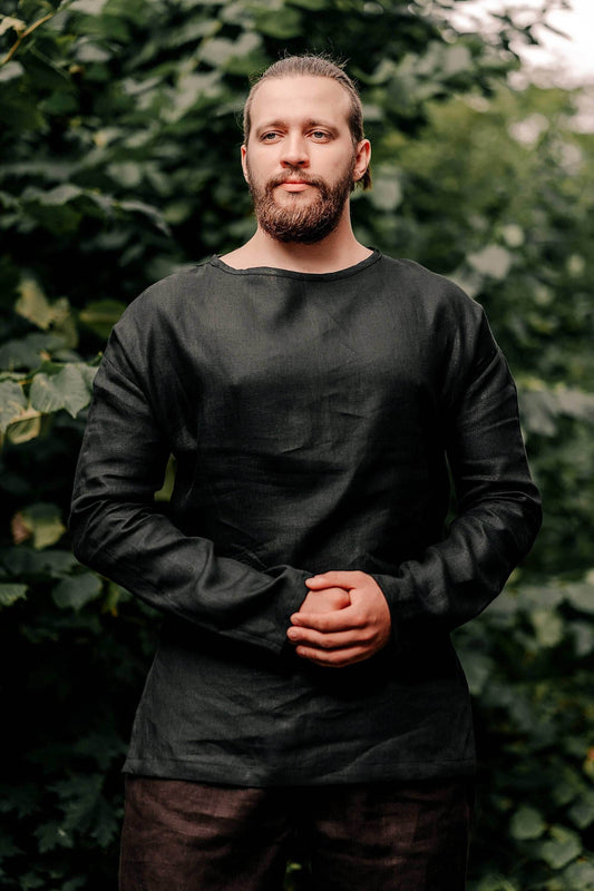 Viking linen shirt - S