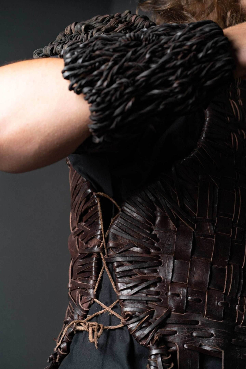 Viking body armor with shoulders - S / Full payment