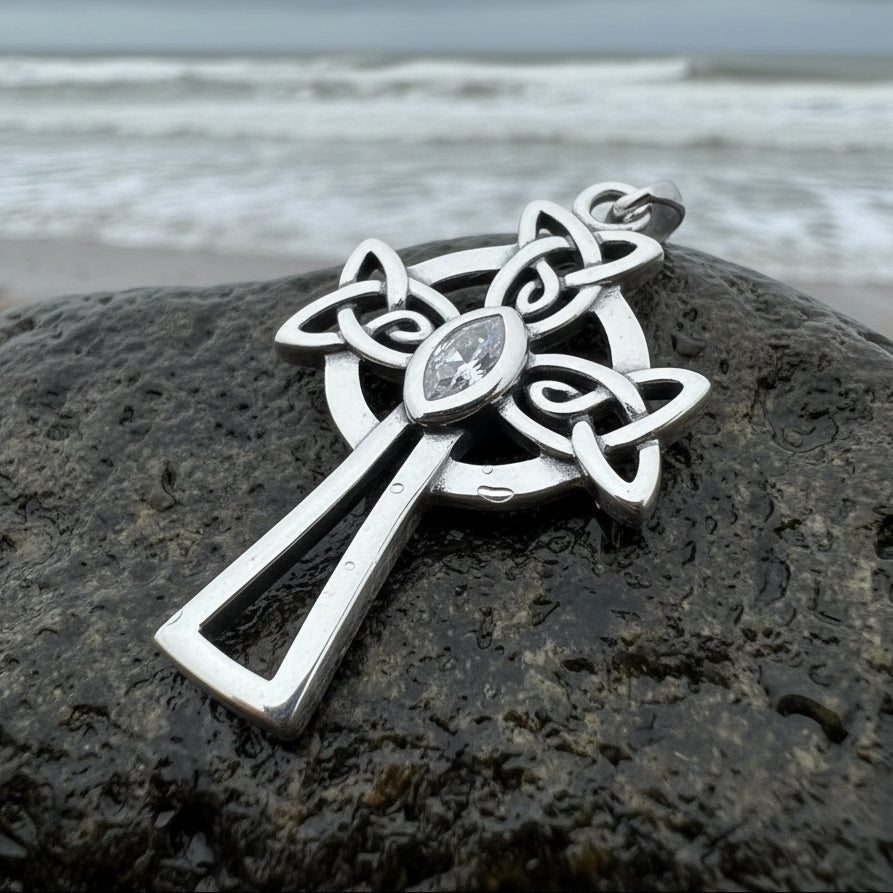 Catherine Celtic Cross Necklace