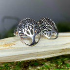 Tanya Tree of Life Stud Earrings - 
