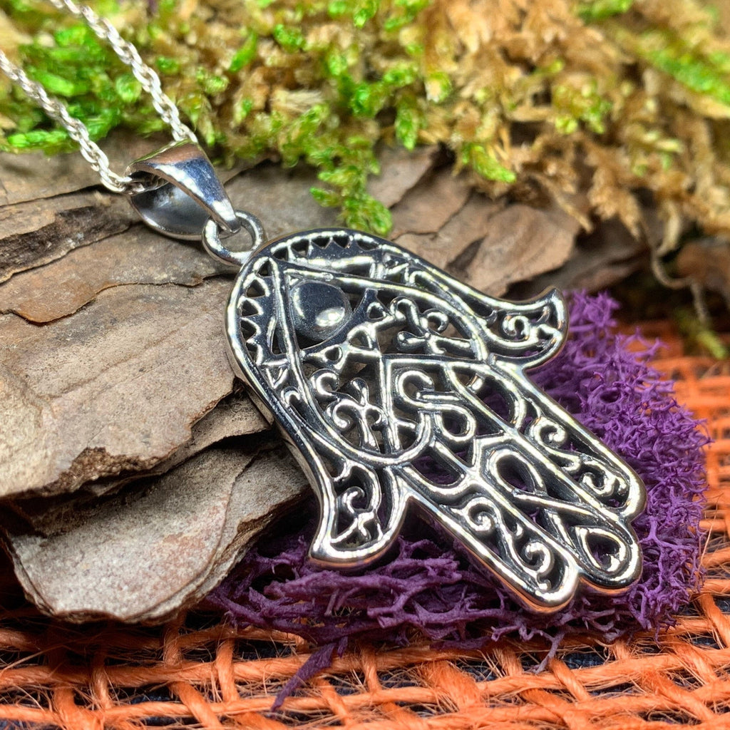 Amory Hamsa Hand Necklace