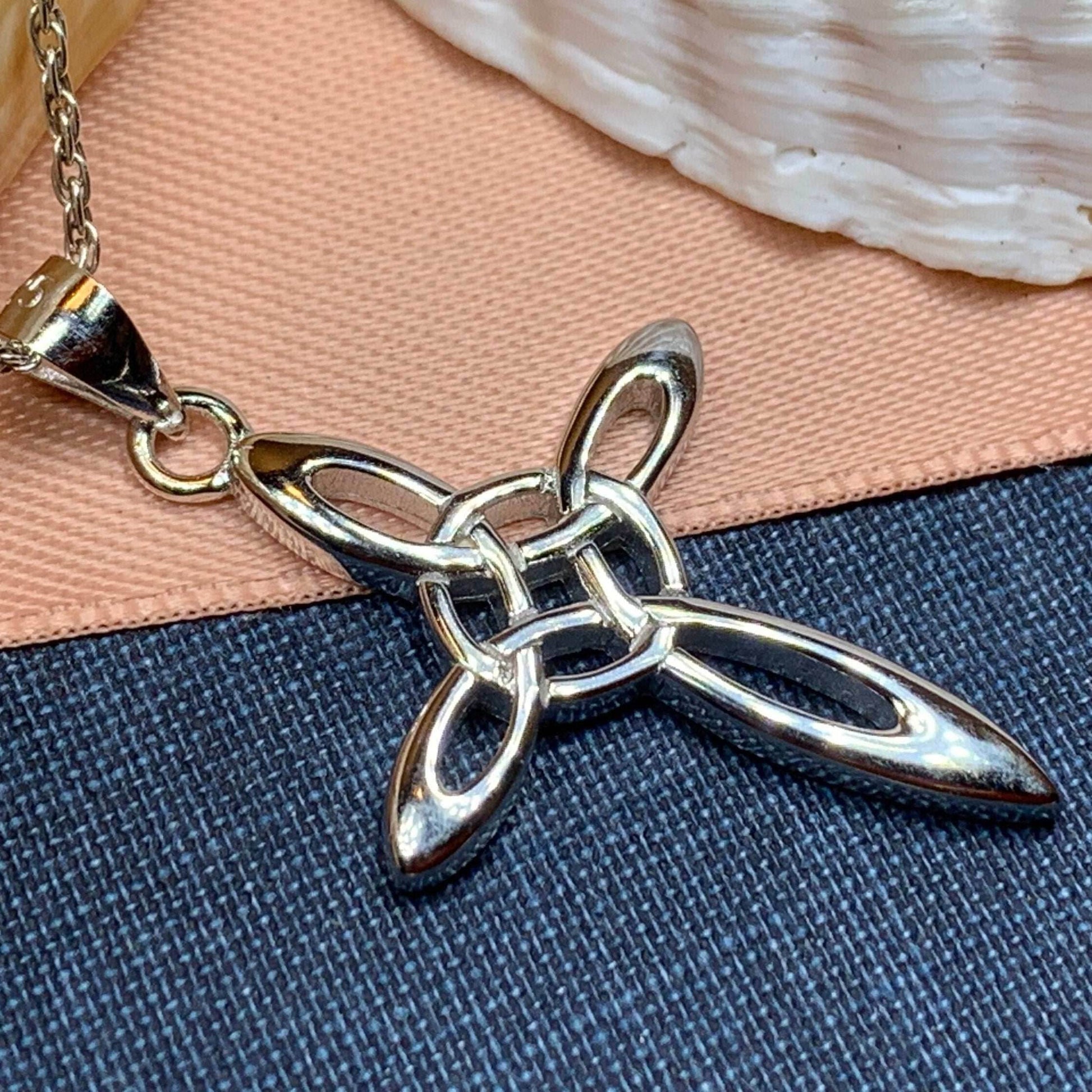 Kym Celtic Cross Necklace - 18
