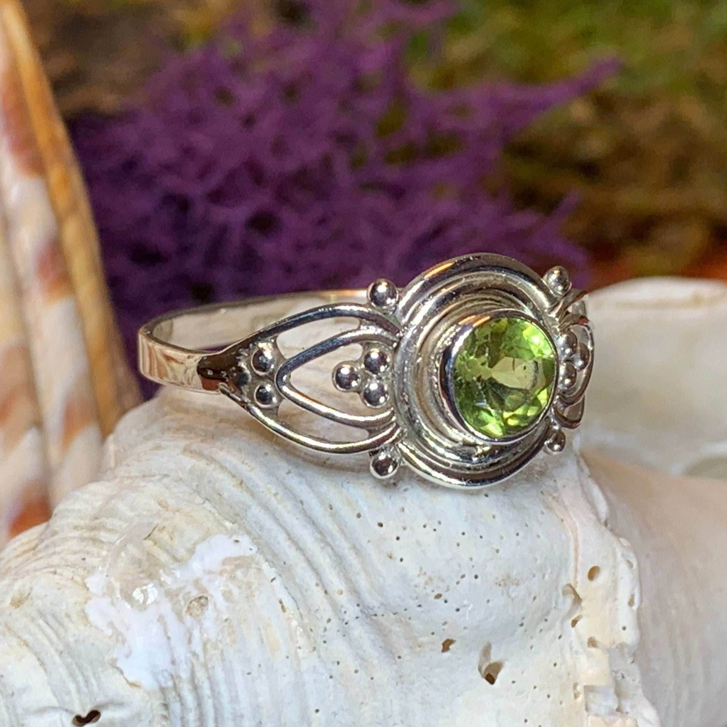 Mayna Celtic Ring - Amethyst / 6