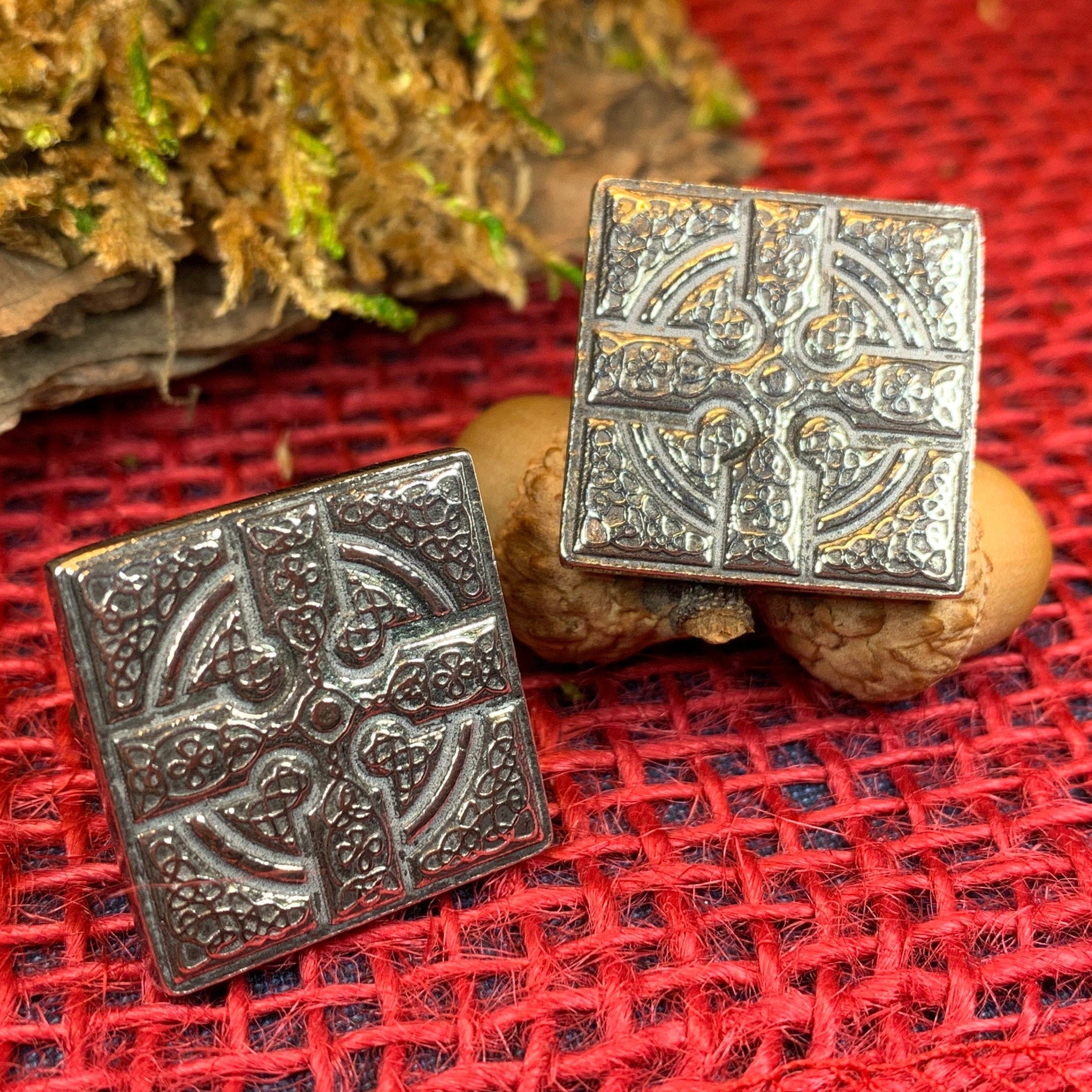 Celtic Cross Cuff Links