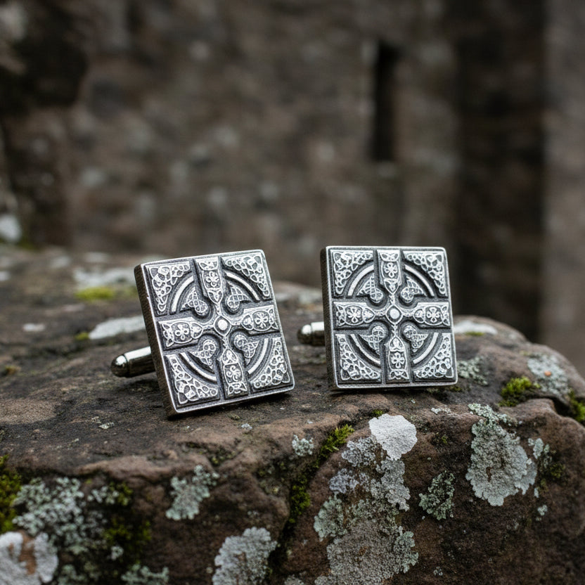 Celtic Cross Cuff Links