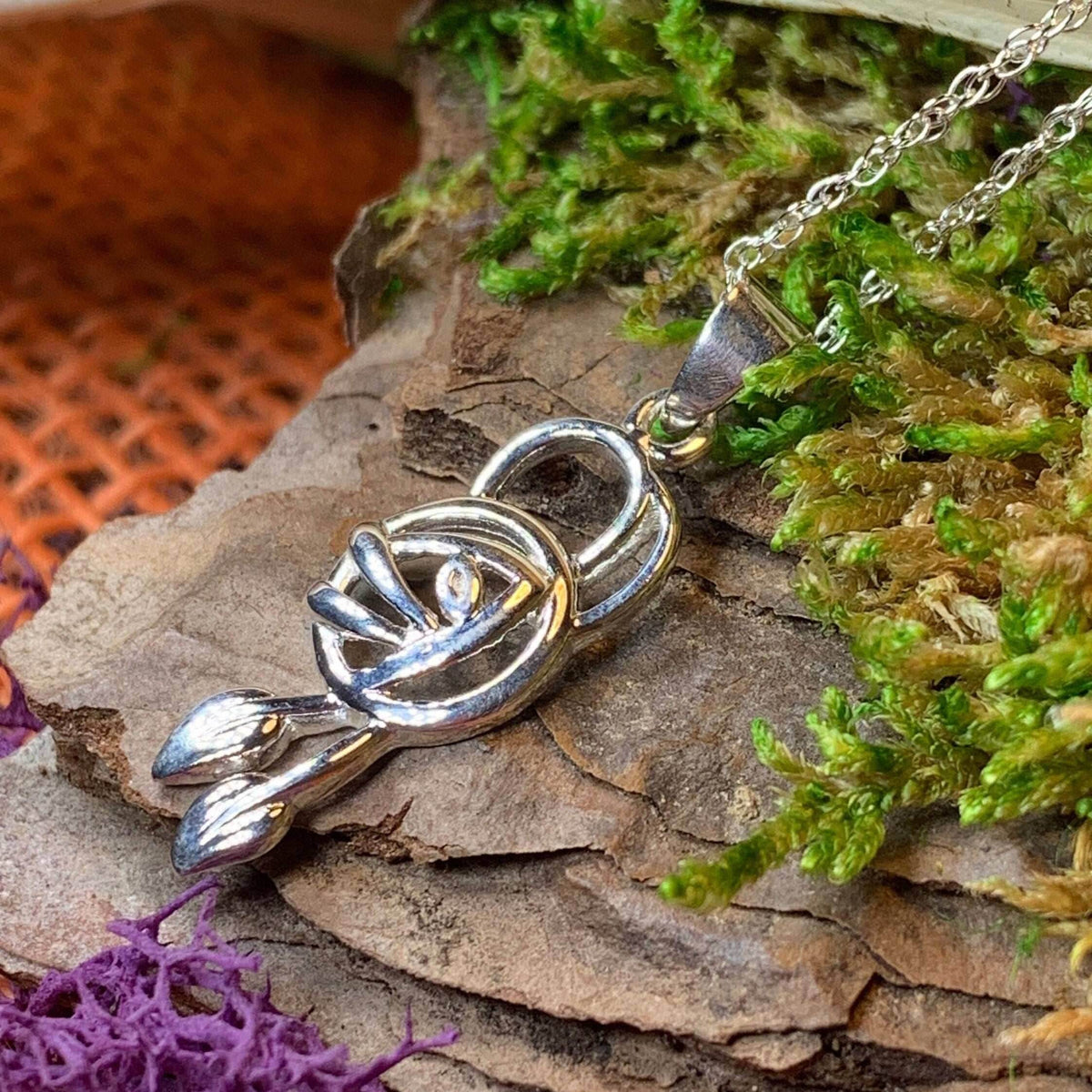 Mackintosh Rose Necklace - 18