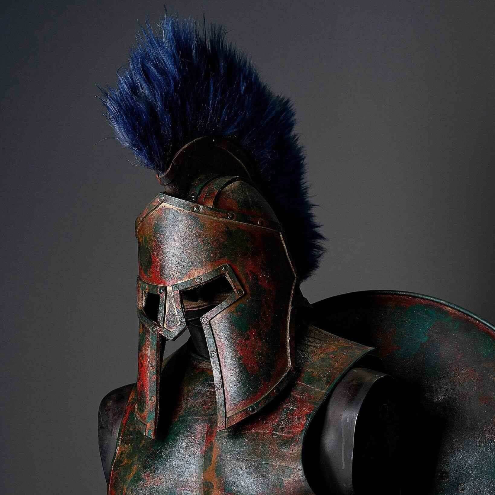 Spartan helmet (Gladiator) - S / Red hair