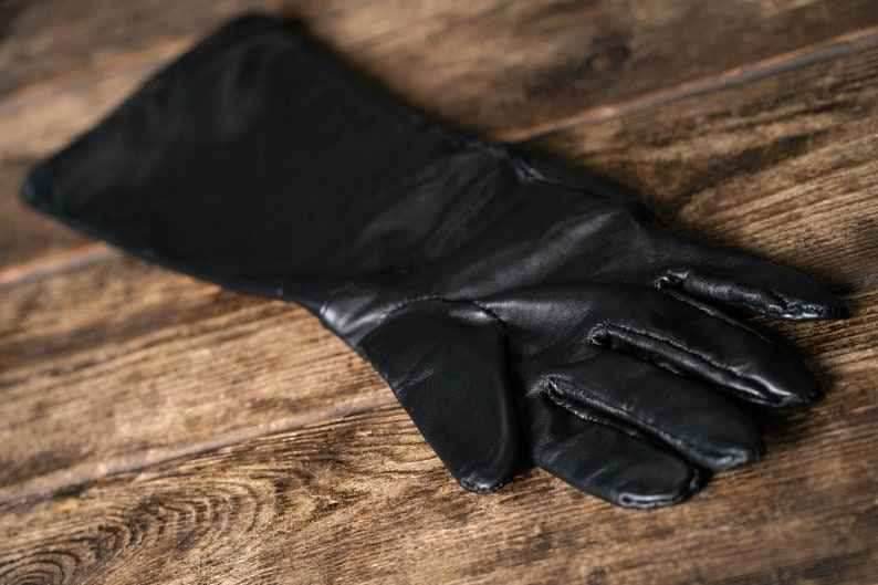 Witcher Leather Gloves (Witcher s2) - one right-hand glove / Brown (as on photo)