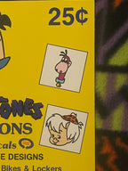 Vintage 1980s - 1990s NOS Hanna‑Barbera Flintstones & Jetsons 🦴 Vending Display Sign