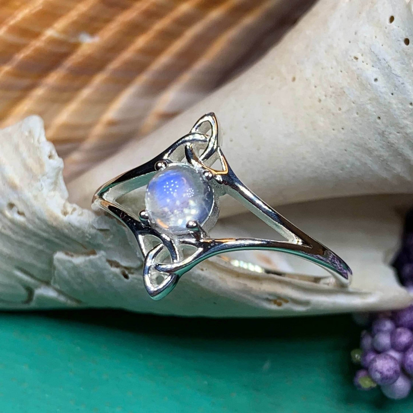 Rina Moonstone Ring - 5
