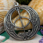 Pewter Chalice Well Necklace - 