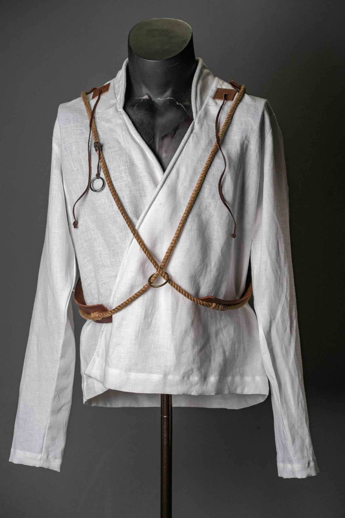 Witcher Geralt's white shirt - S