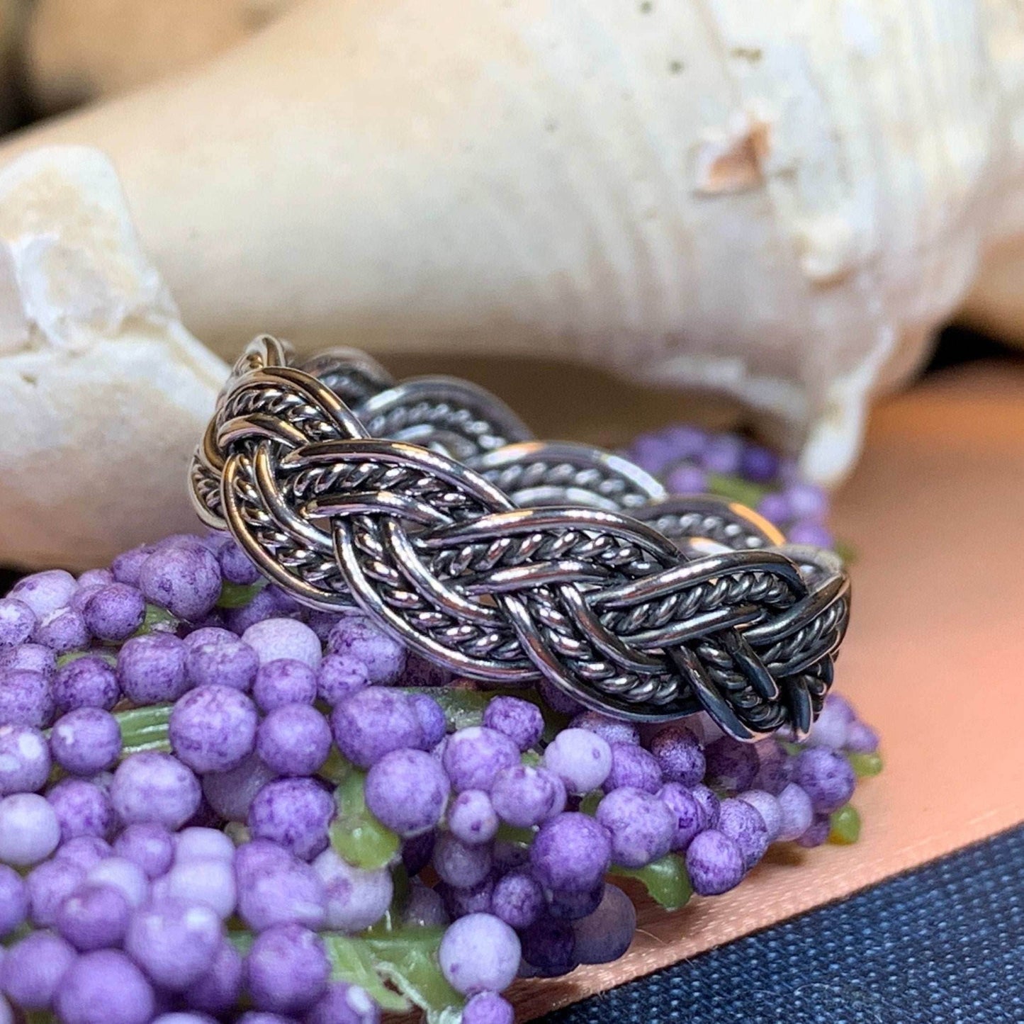 Isolde Celtic Knot Ring - 5