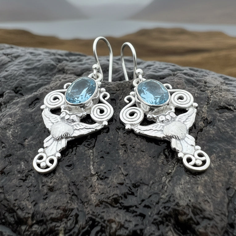 Summer Night Owl Earrings