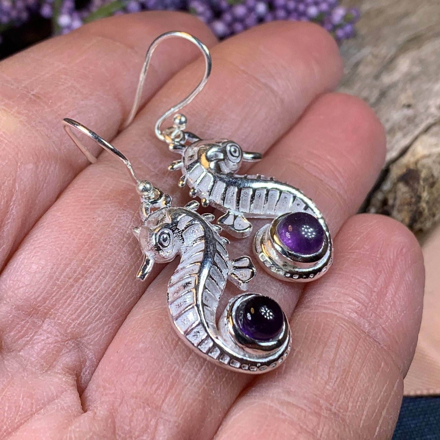 La Mer Seahorse Earrings - 