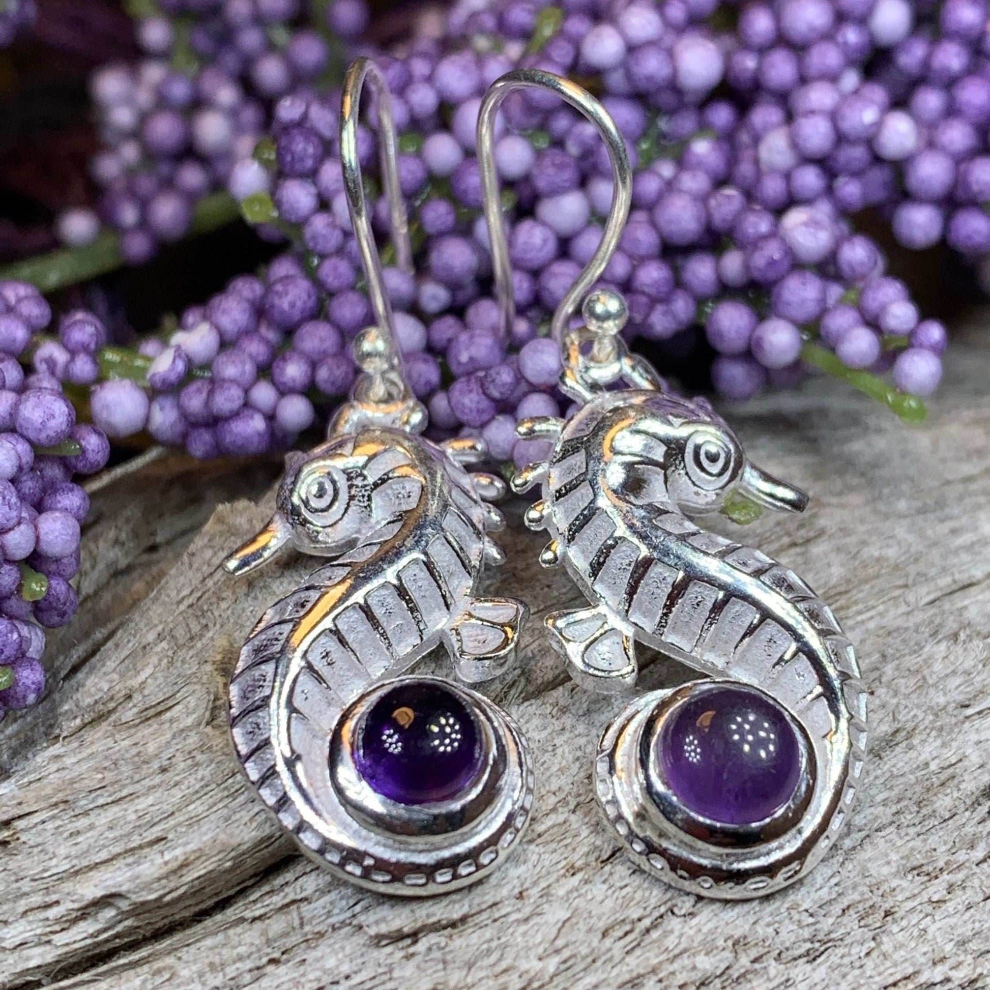 La Mer Seahorse Earrings - 