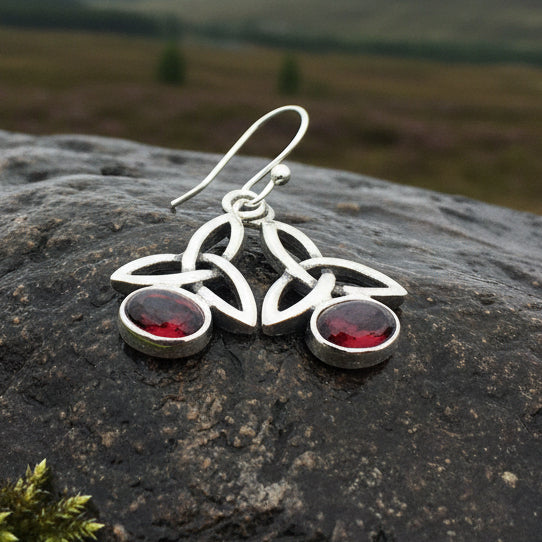 Jayden Trinity Knot Earrings