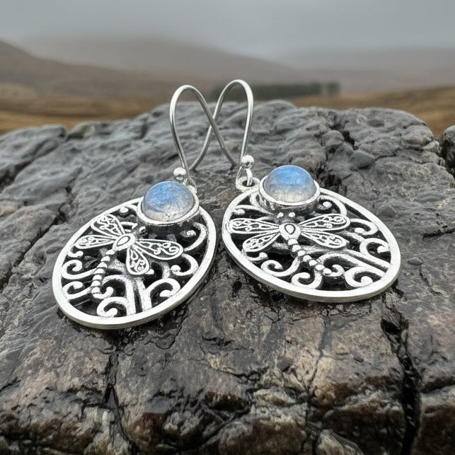 Forest Glen Dragonfly Earrings