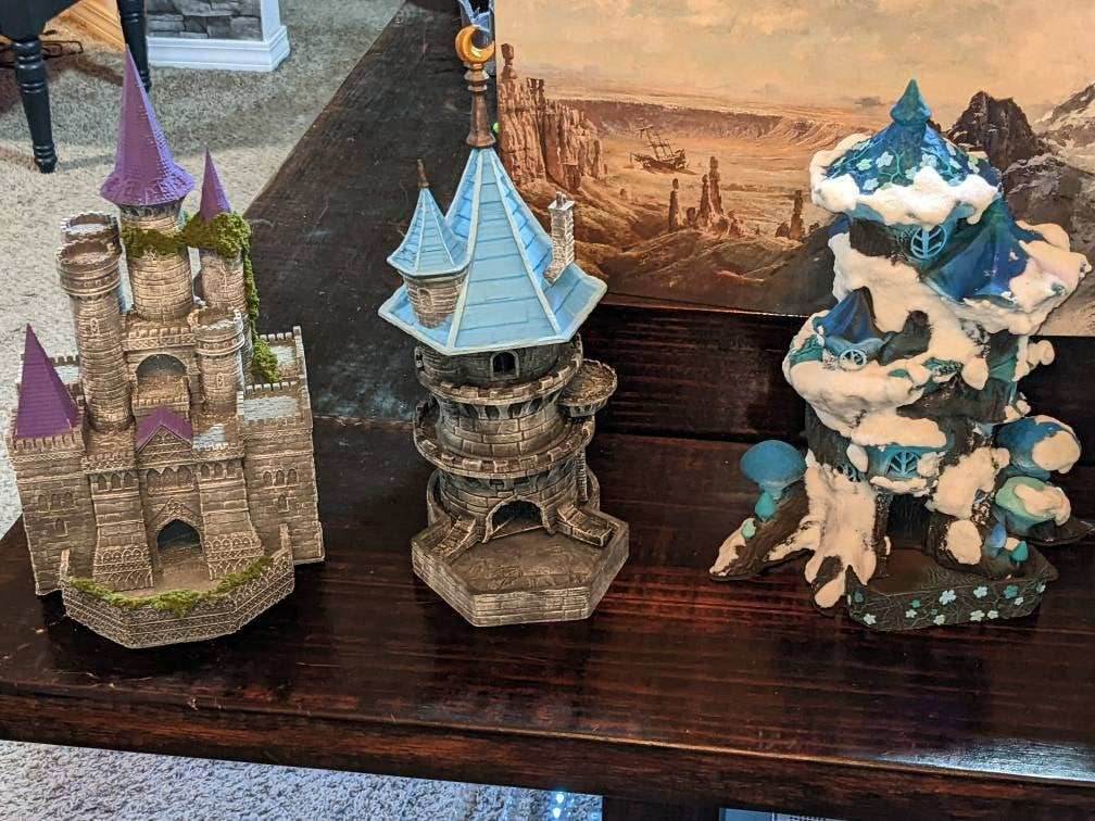 Mystery Loot Box - Random 3D Printed Dice Tower that is Hand Painted - 