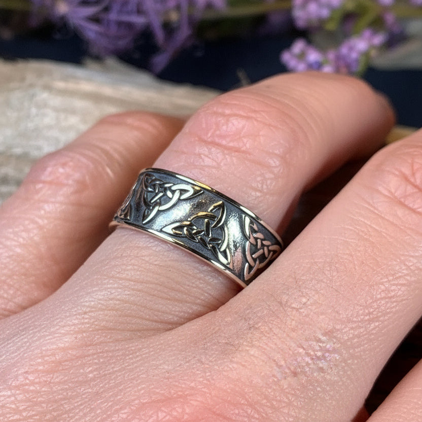 Celtic Triskel Ring