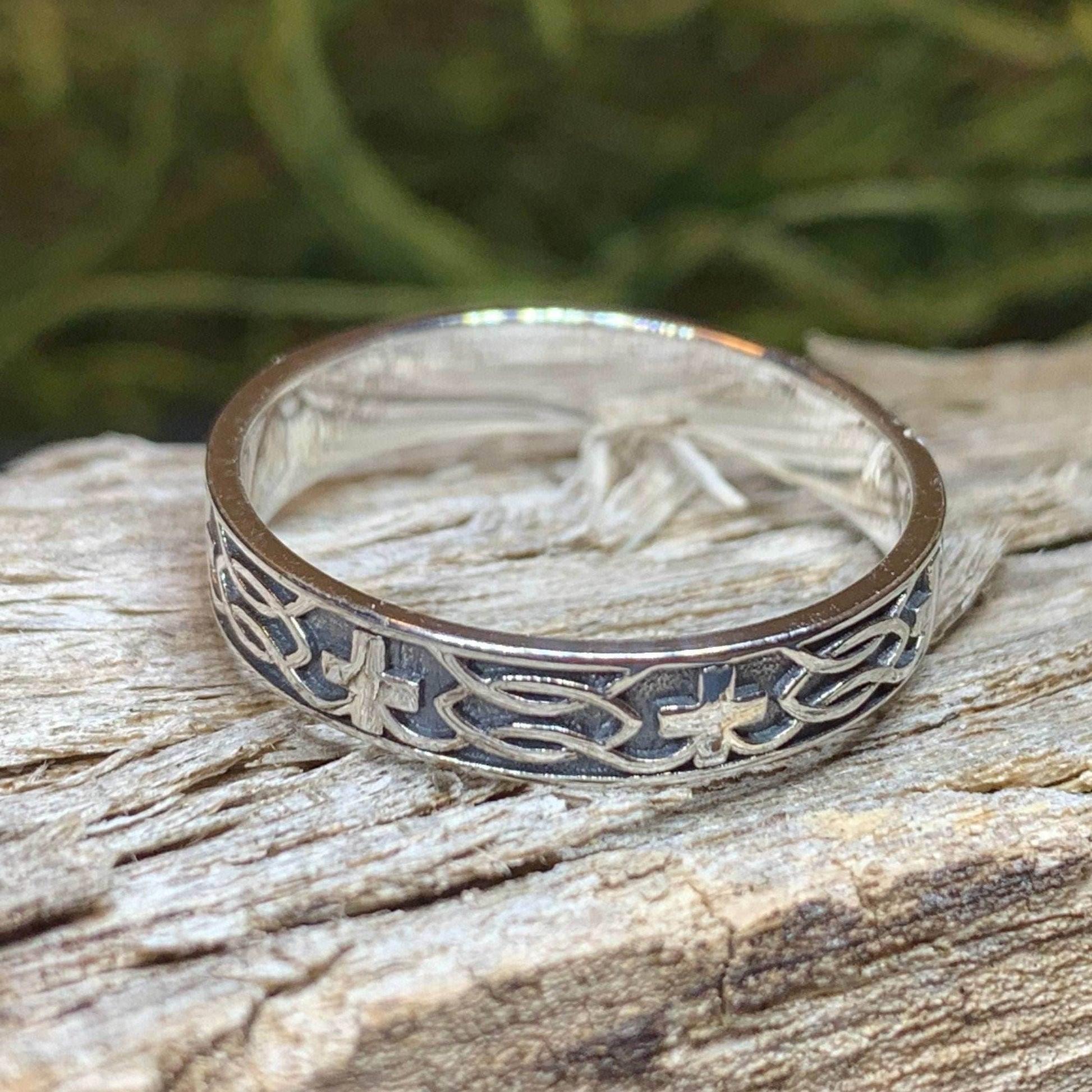Celtic Cross Ring - 4