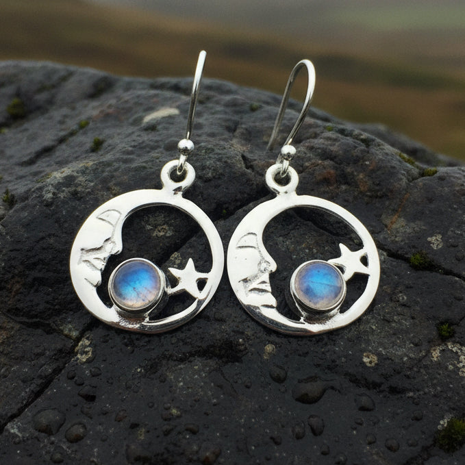 Serenade Crescent Moon Earrings