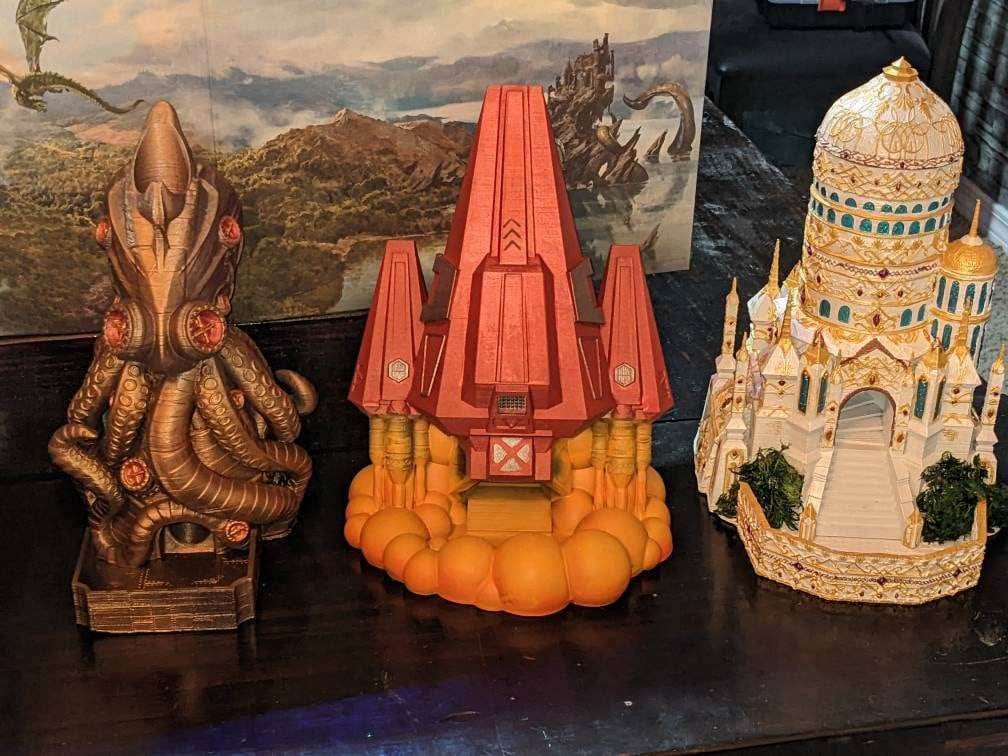 Mystery Loot Box - Random 3D Printed Dice Tower that is Hand Painted - 