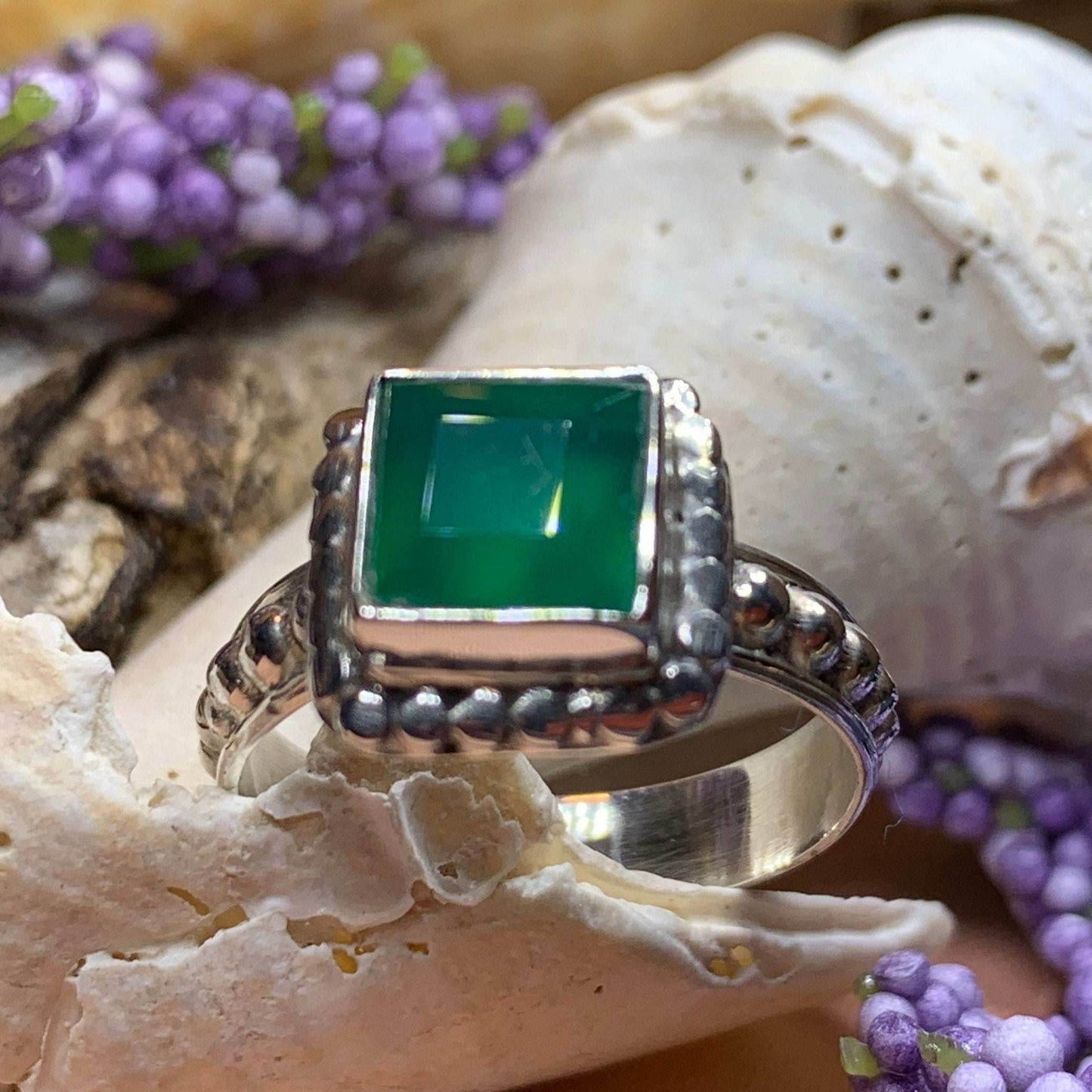 Tudor Princess Ring - 7 / Amethyst