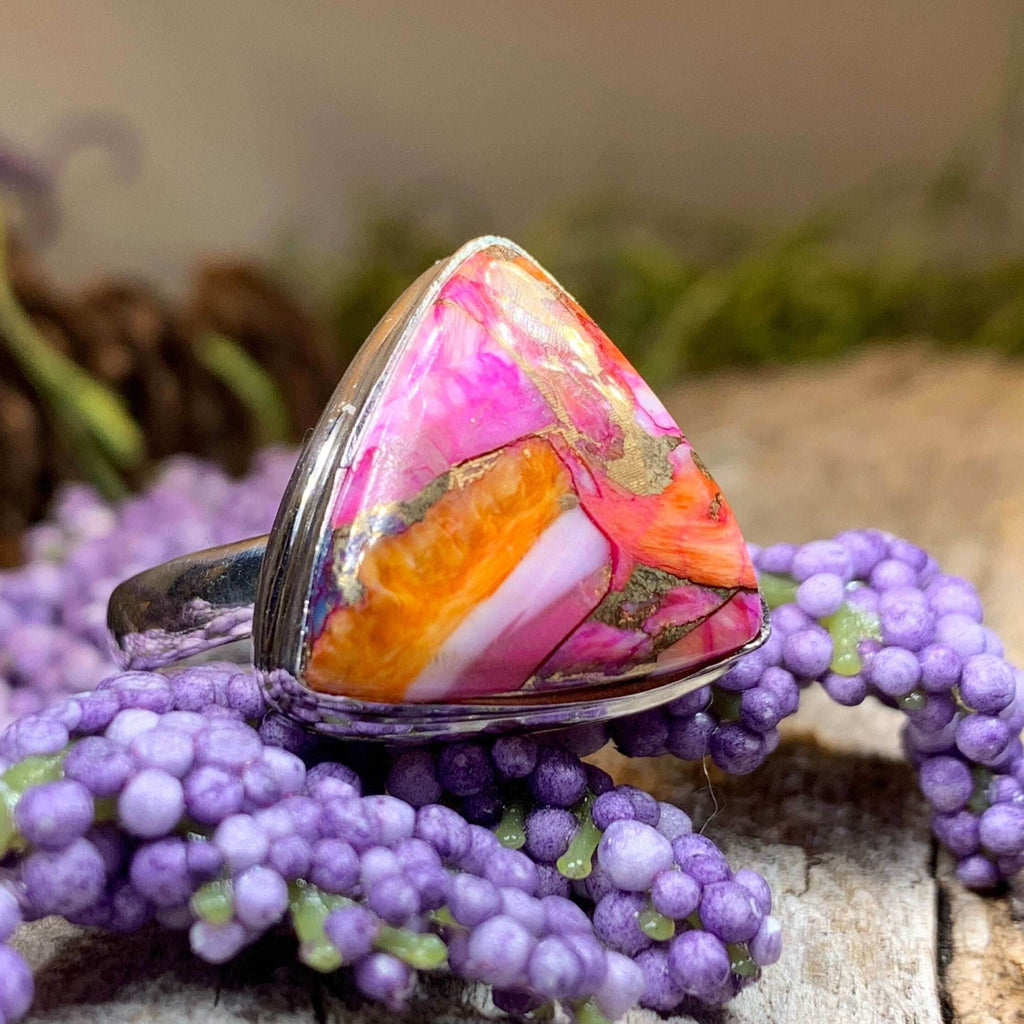Fairy Glen Turquoise Ring - 7 / Triangle