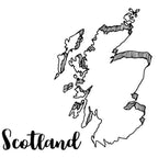 Scottish Heart Earrings