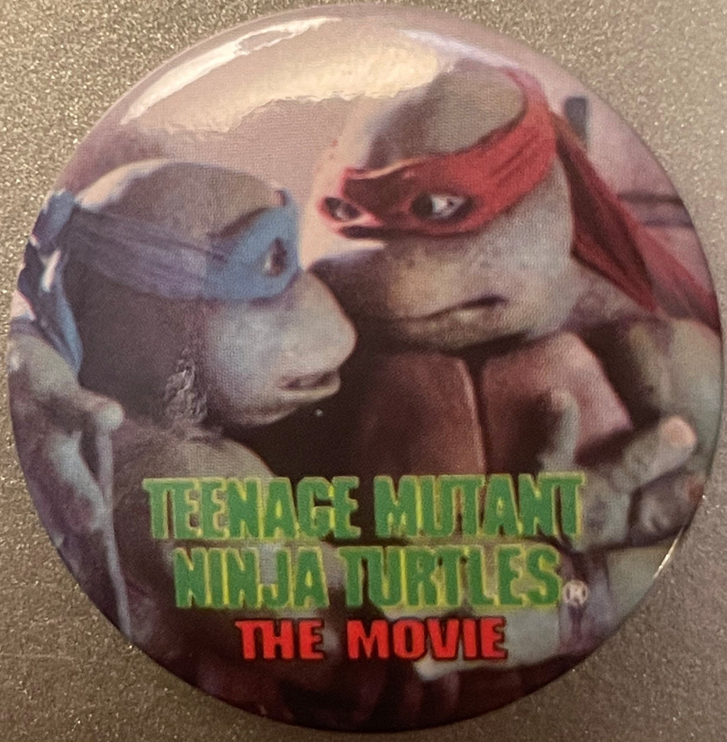 Vintage Teenage Mutant Ninja Turtles Movie Pins 🐢 Raphael Leonardo 1990