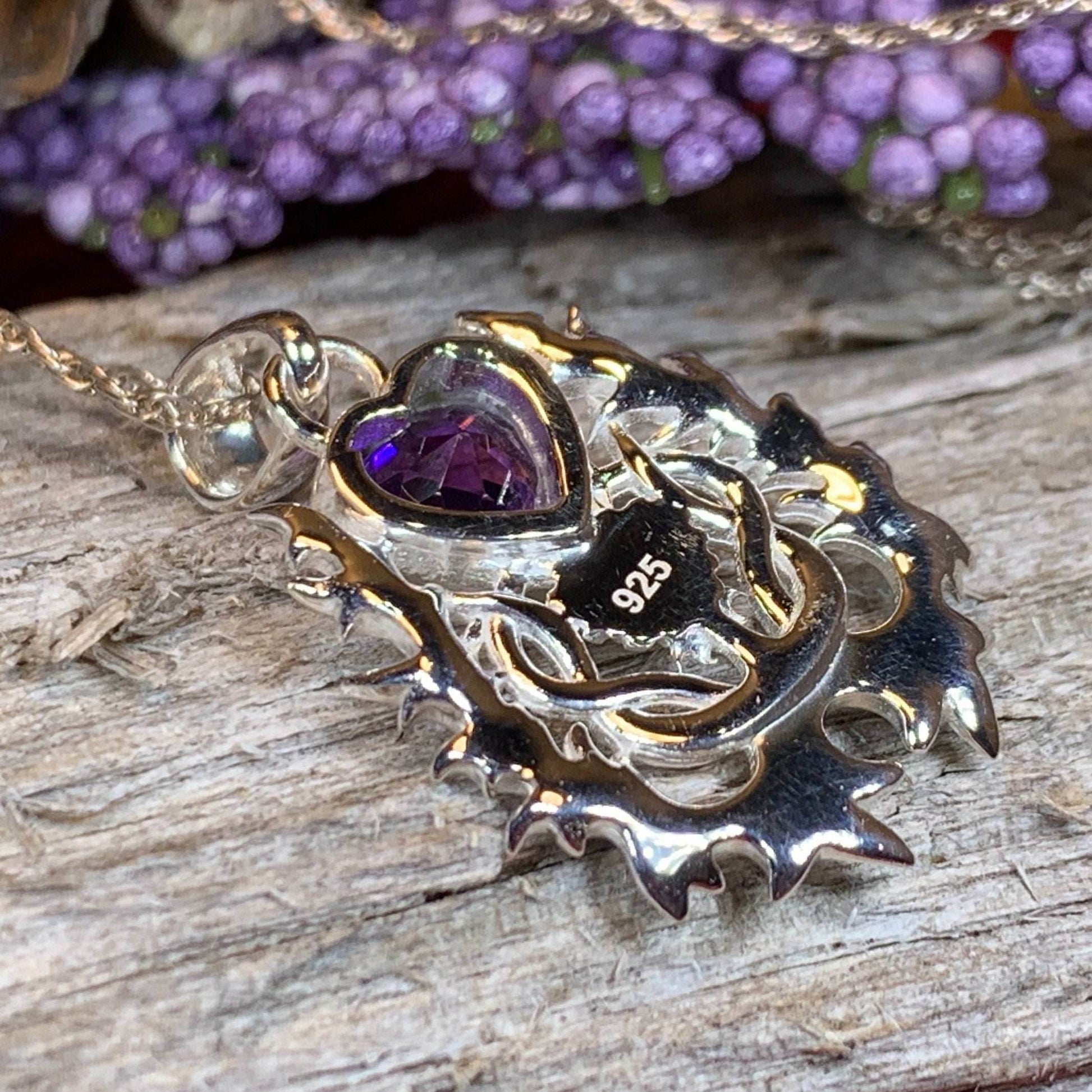 Cairn Atholl Thistle Necklace - 18