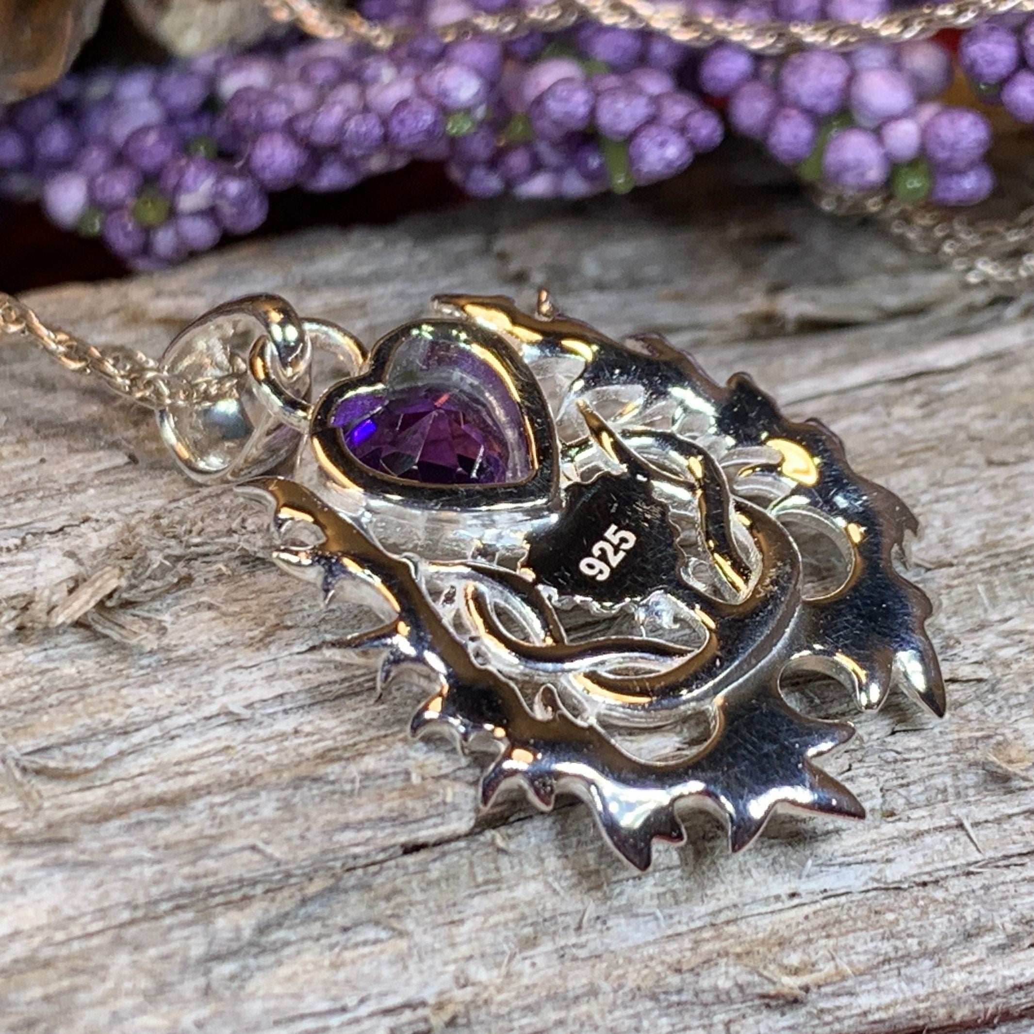 Cairn Atholl Thistle Necklace - 18