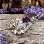 Cairn Atholl Thistle Necklace - 18