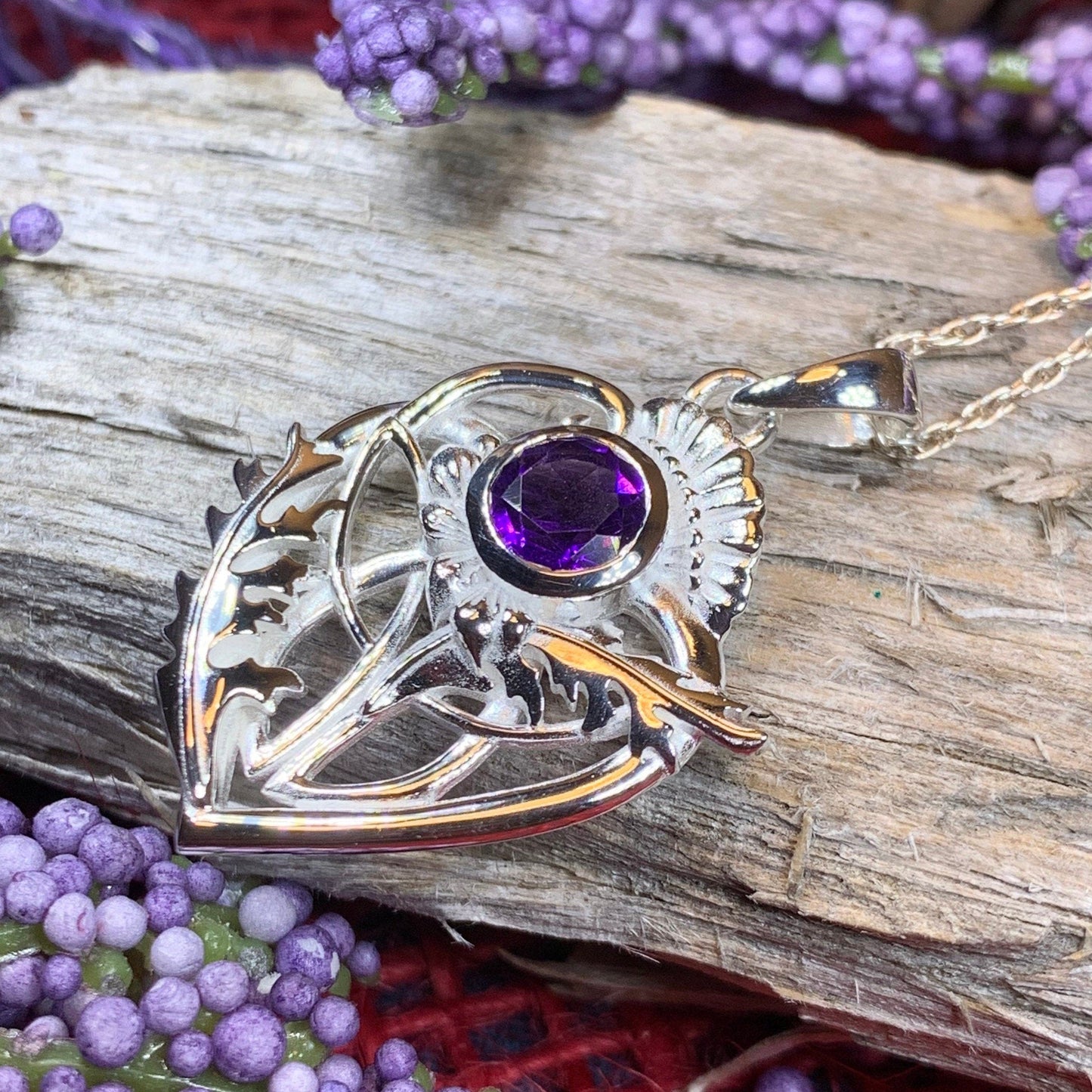 Cairn Sabie Thistle Necklace