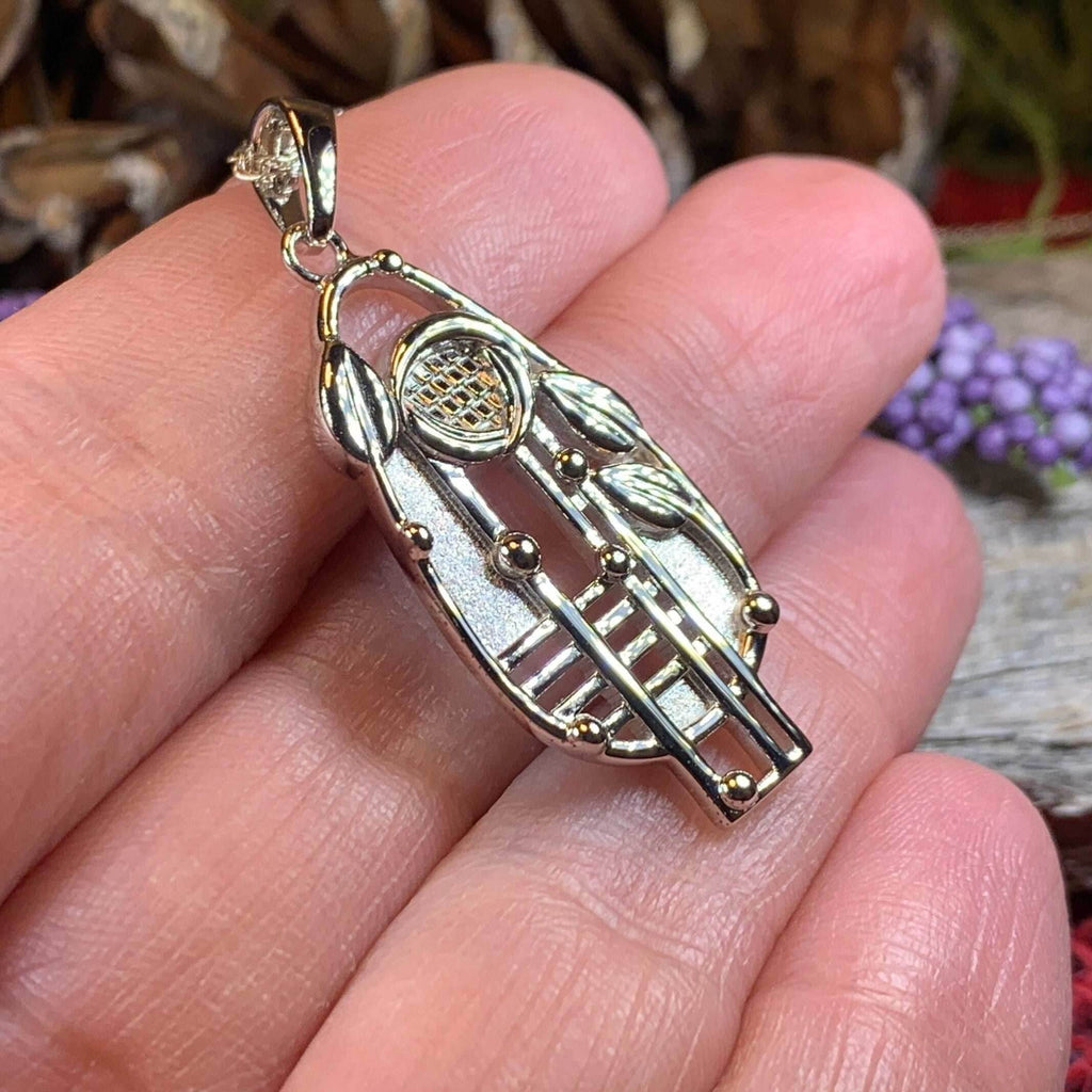 Cairn Floral Mackintosh Necklace - 18