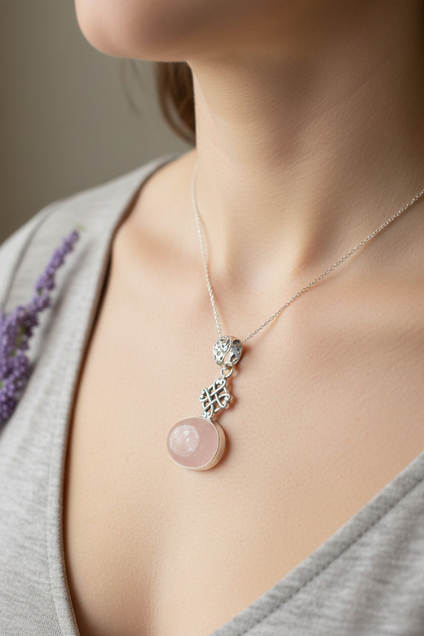 Nyra Celtic Love Knot Necklace