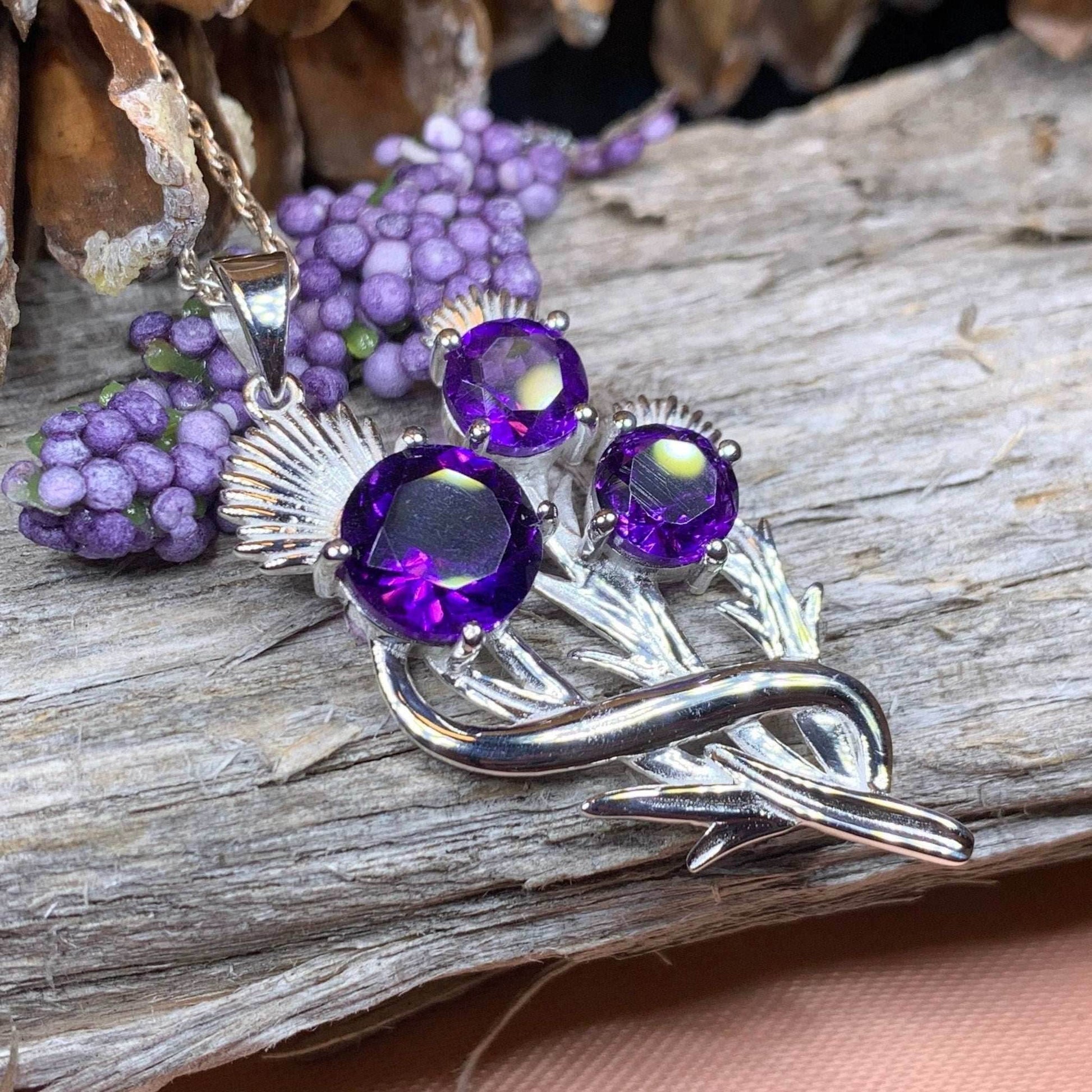 Cairn Croy Thistle Necklace - 18