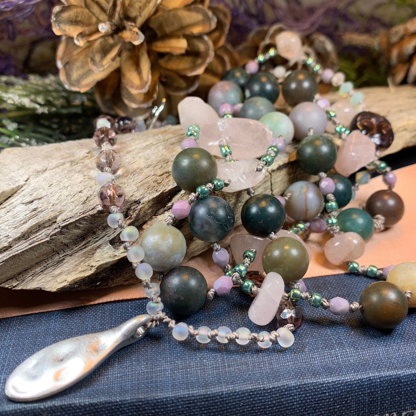 Rosemist Moonrise Long Necklace