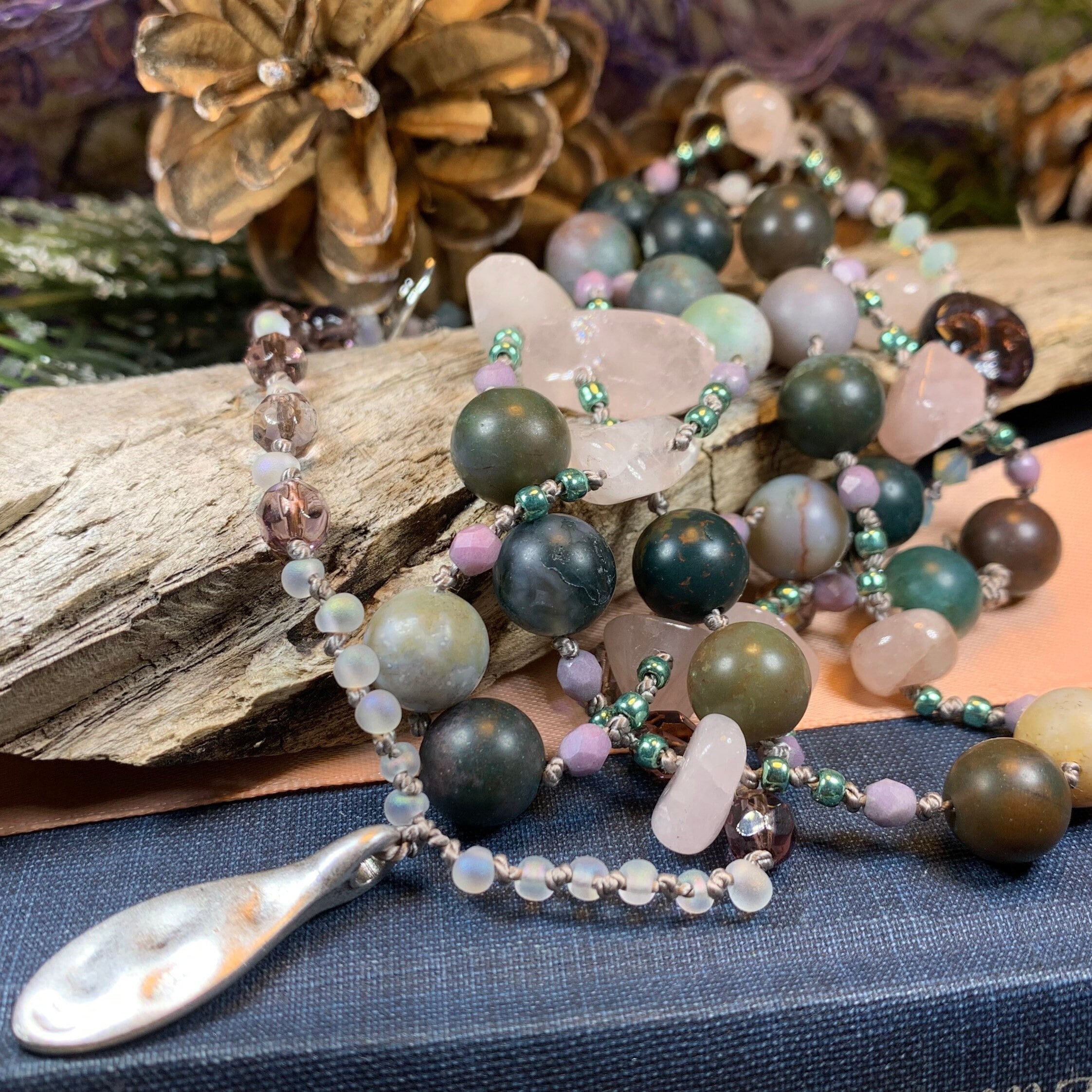 Rosemist Moonrise Long Necklace