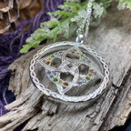 Colors of Ireland Celtic Knot Necklace