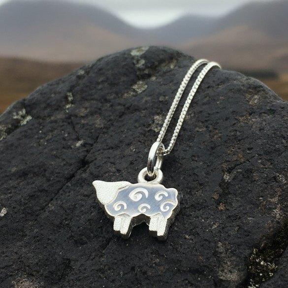 Love Ewe Sheep Necklace
